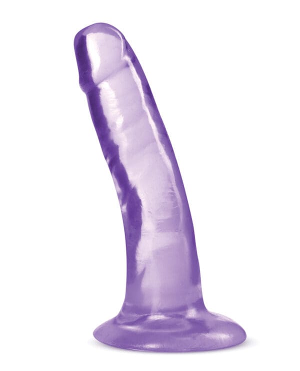 Blush B Yours Plus 5" Hard n' Happy Dildo - Purple - Image 2