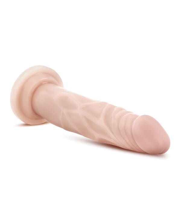 Blush Dr. Skin Silicone Dr. Carter 7.5" Dildo  - Vanilla - Image 3