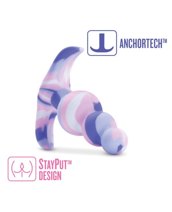 Blush Avant Twilight Silicone Plug - Blue - Image 3