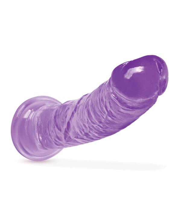 Blush B Yours Plus 8" Roar n Ride Dildo - Purple - Image 3