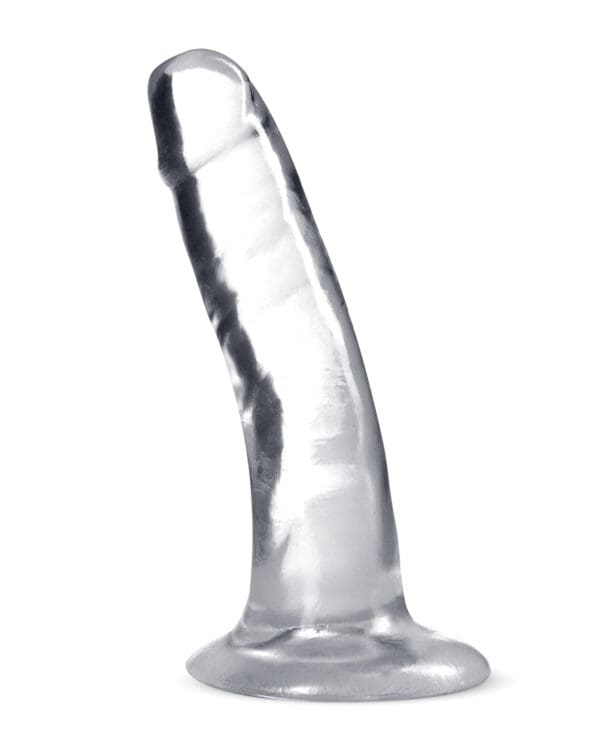 Blush B Yours Plus 5" Hard n' Happy Dildo - Clear - Image 2