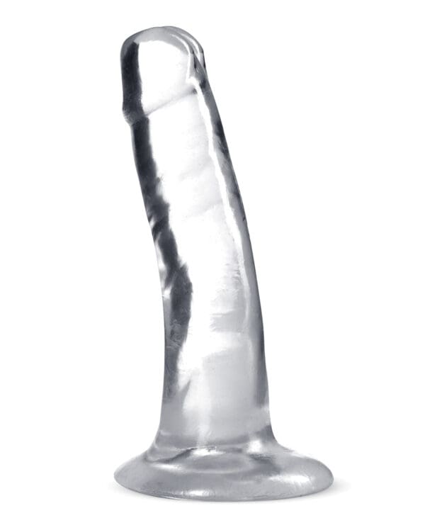 Blush B Yours Plus 5" Hard n' Happy Dildo - Clear - Image 3