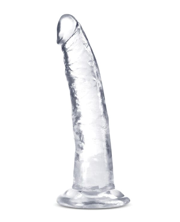 Blush B Yours Plus 7" Lust n' Thrust Dildo - Clear - Image 2