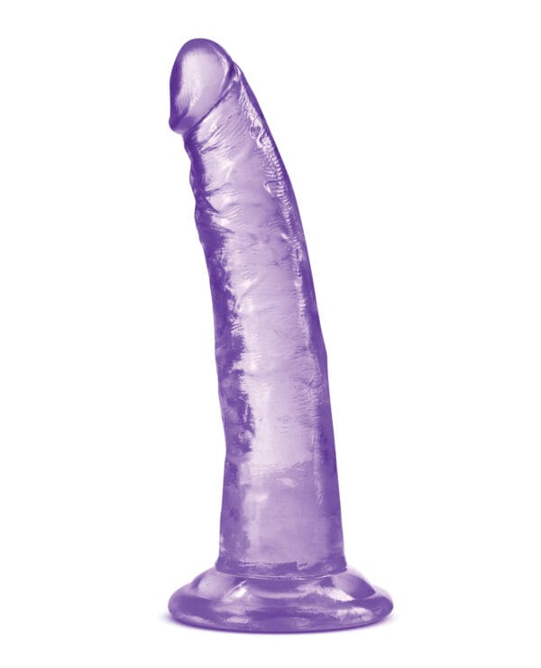 Blush B Yours Plus 7" Lust n' Thrust Dildo - Purple - Image 2