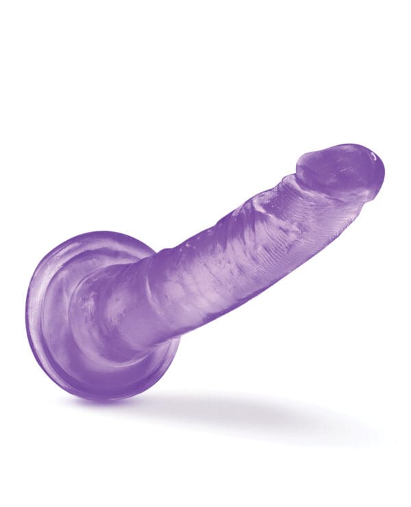 Blush B Yours Plus 7" Lust n' Thrust Dildo - Purple - Image 3