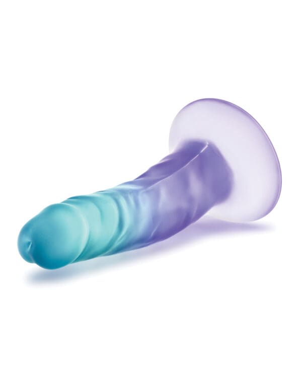 Blush B Yours 5" Morning Dew Dildo - Sapphire - Image 3