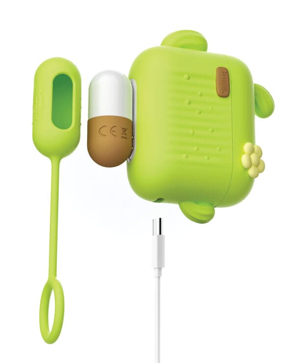 Blush Play With Me Blooming Bliss Remote Controlled Vibrating Kit - Green - Image 2