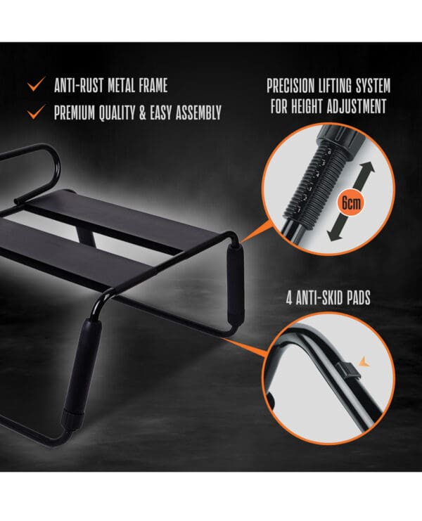 Blush Temptasia Surrender Sex Chair - Black - Image 5