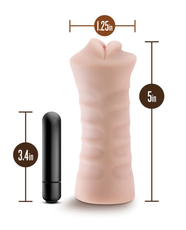 Blush EnLust Mouth Stroker w/Vibrating Bullet - Nicole - Image 4