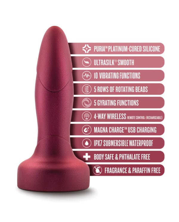 Blush Anal Adventures Matrix Atomic Plug - Martian Wine - Image 5