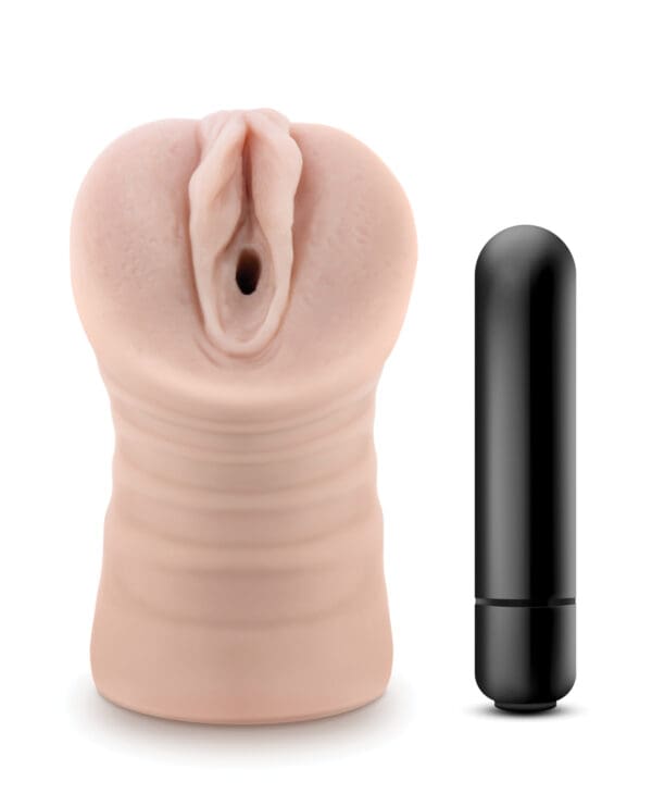 Blush EnLust Pussy Stroker w/Vibrating Bullet - Ayumi - Image 2
