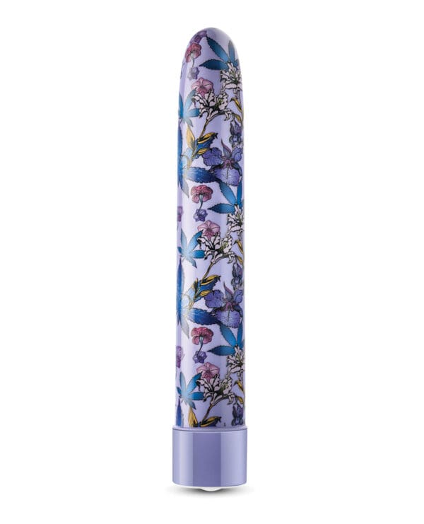 Blush Limited Addiction Floradelic 7" Rechargeable Vibe - Purple - Image 2