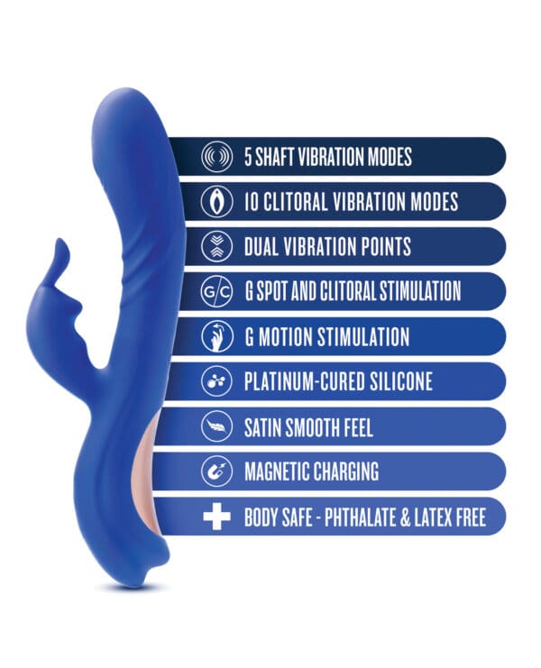 Blush Harper Rabbit Vibrator - Midnight - Image 5