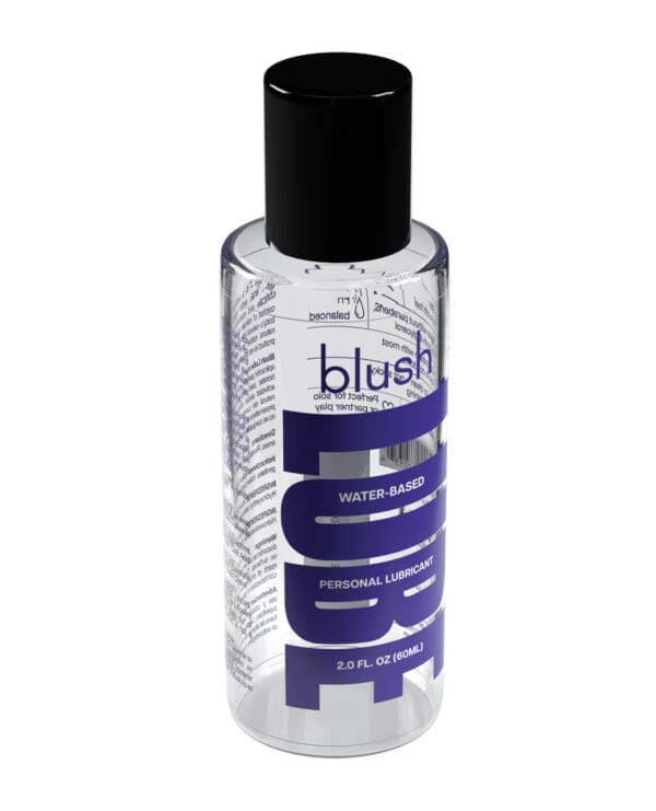 Blush Water Based Lube - 2 oz - Image 2