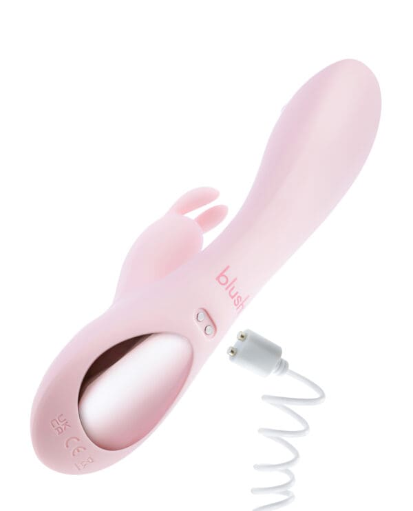 Blush Play With Me Fairy Flutter Rabbit Vibrator - Pink - Image 4
