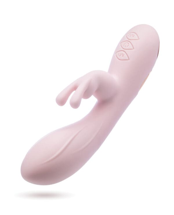 Blush Morgan Rabbit Vibrator - Pink - Image 3