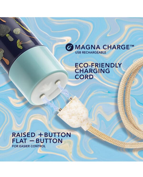 Blush Limited Addiction Dreamscape 7" Rechargeable Vibe - Blue - Image 3