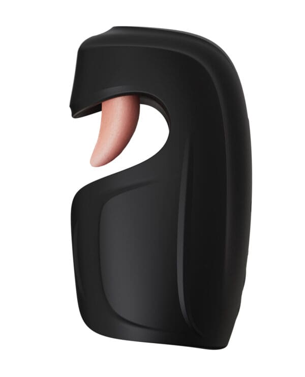 Blush M For Men - Lickety Split - Vibrating Penis Head Stimulator - Black - Image 3