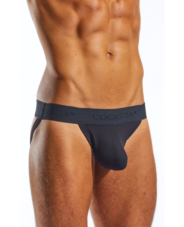 Cocksox Enhancing Pouch Jockstrap Black LG - Image 2