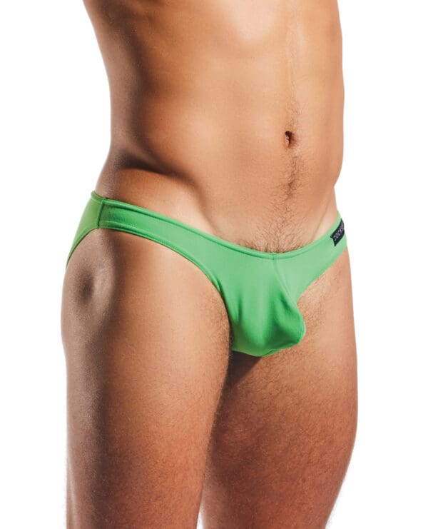 Cocksox Enhancing Pouch Brief - Palm Leaf Green SM - Image 2