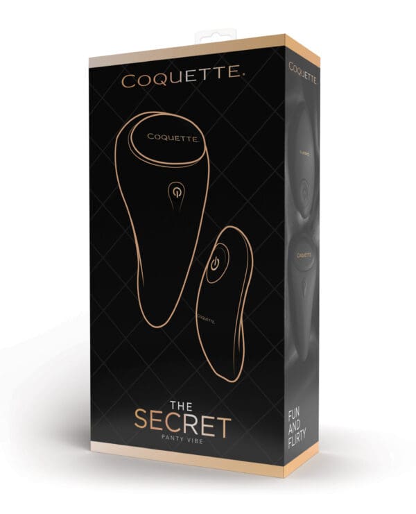 Coquette The Secret Panty Vibe - Black/Rose Gold - Image 5