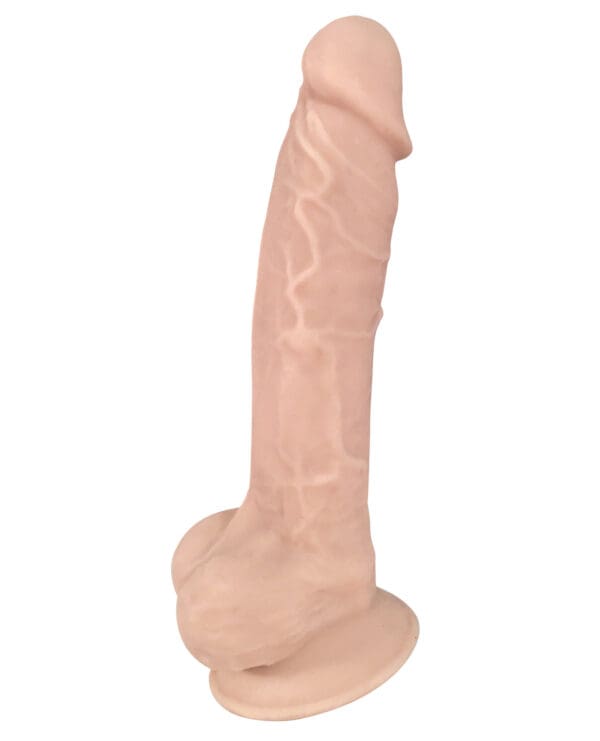 Curve Toys Fleshstixxx 7" Dong w/Balls - Flesh - Image 2