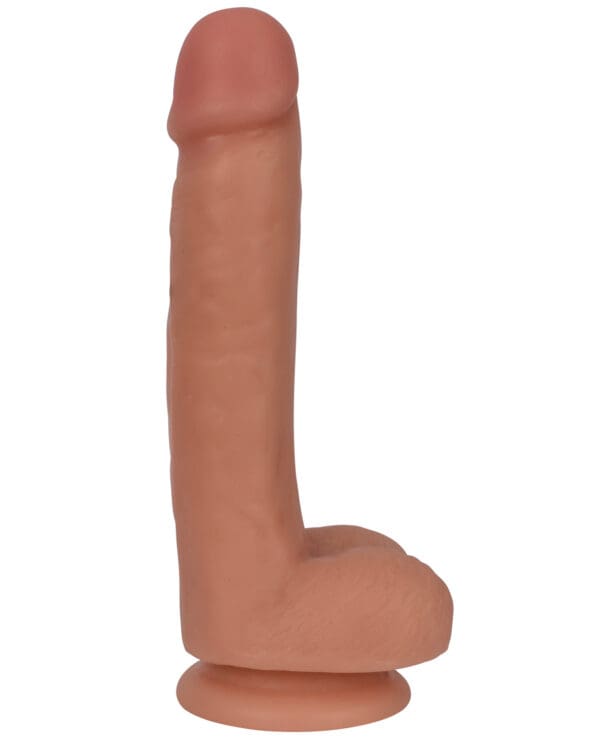 Curve Toys Thinz 7" Slim Dong w/Balls - Vanilla - Image 2