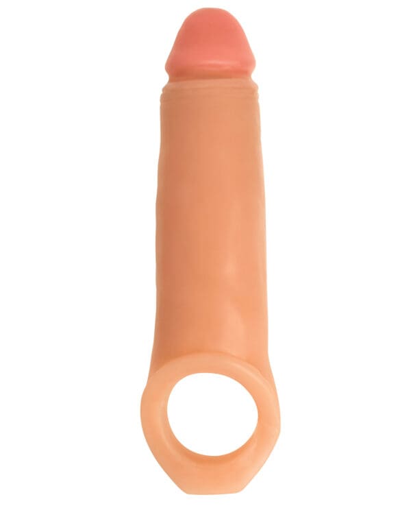 Curve Toys Jock Enhancer 2" Extender w/Ball Strap - Vanilla - Image 2