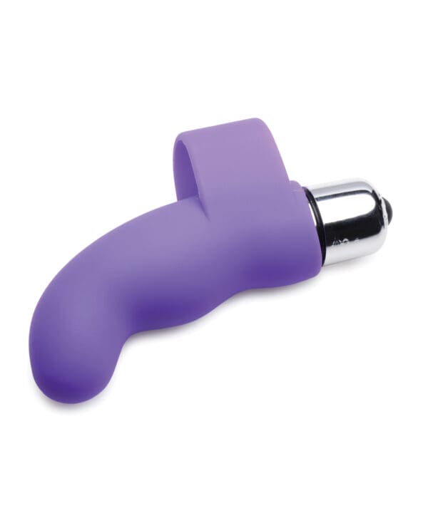 Curve Toys Gossip G-Thrill G Spot Finger Vibe - Violet - Image 4