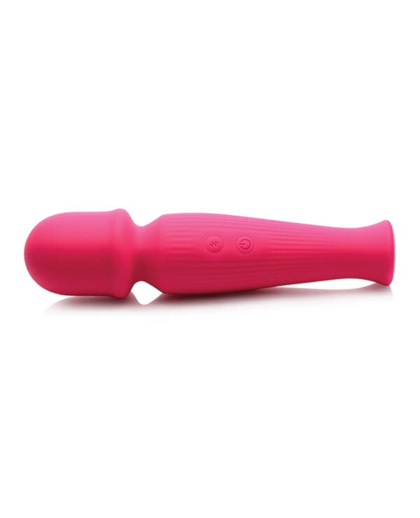 Curve Toys Gossip Silicone Vibrating Wand 10x - Magenta - Image 2