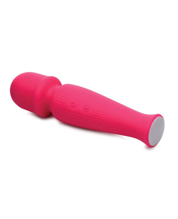 Curve Toys Gossip Silicone Vibrating Wand 10x - Magenta - Image 3