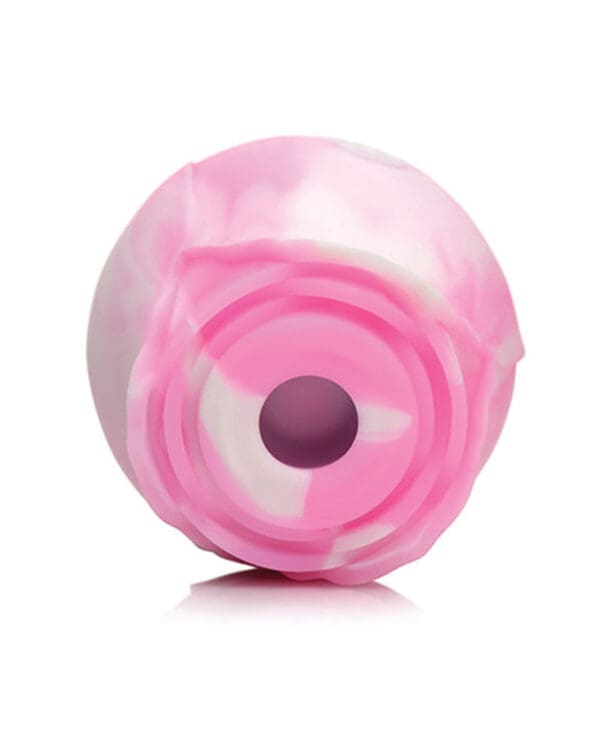 Curve Toys Gossip Cum Into Bloom Clitoral Vibrator - Rose Dream Swirl - Image 4