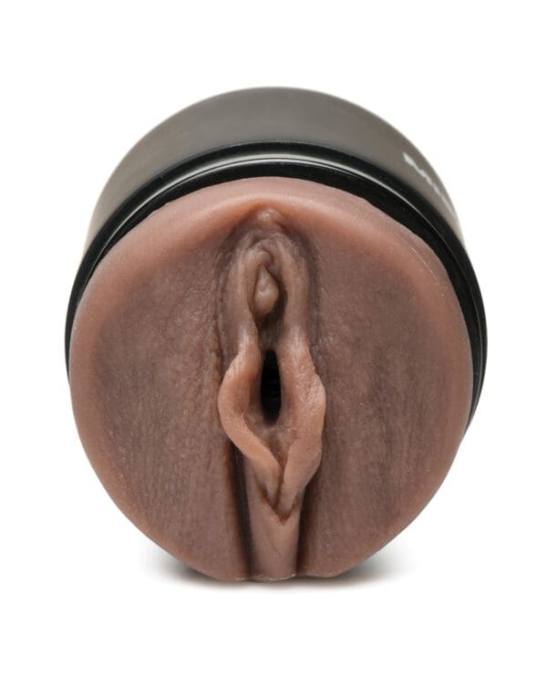 Curve Toys Mistress Double Shot Mini Masturbator Pussy & Ass - Dark - Image 4
