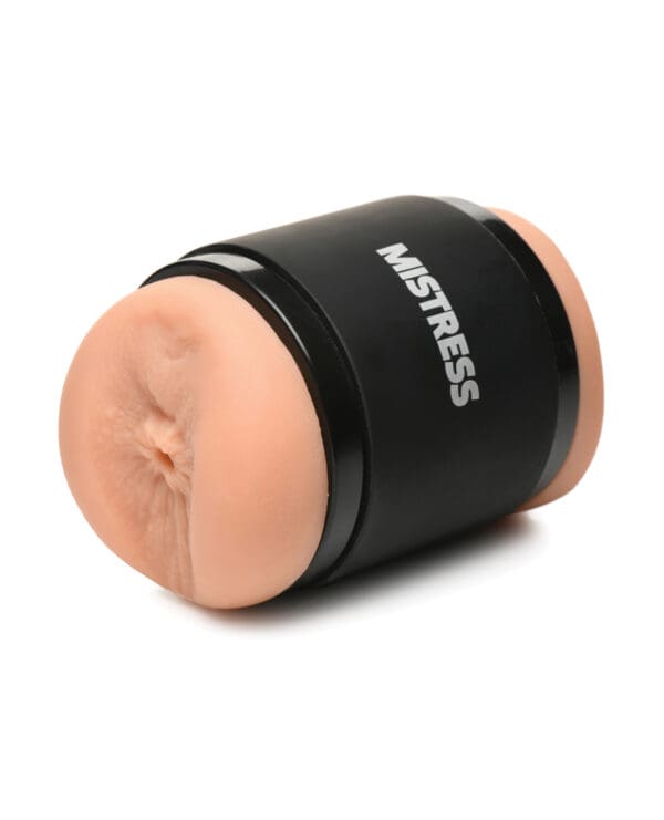 Curve Toys Mistress Double Shot Mini Masturbator Pussy & Ass - Medium - Image 3