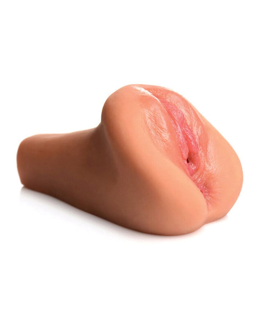 Curve Toys Mistress Jenna Juicy Masturbator - Tan - Image 5