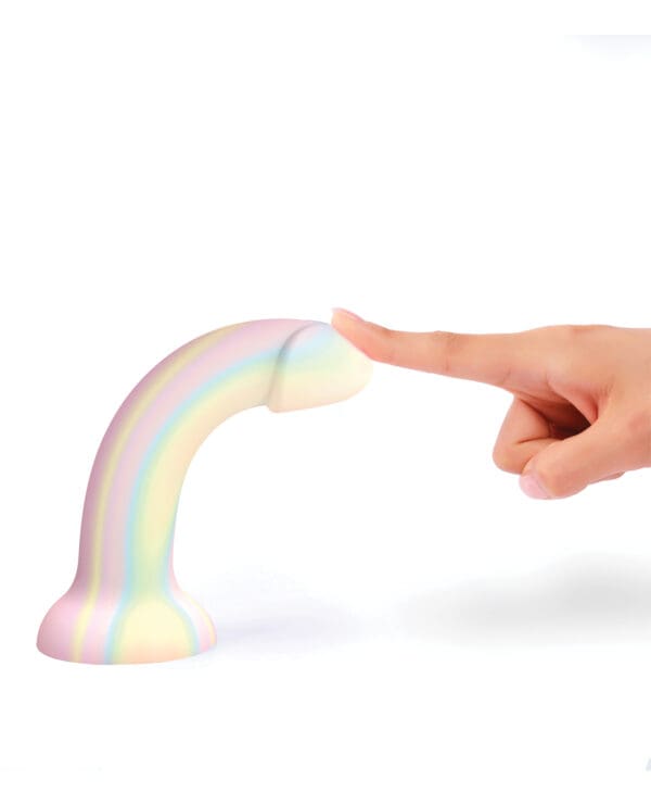 Love to Love Curved Suction Cup Dildolls Fantasia - Asst Colors - Image 4