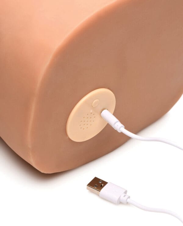 Curve Toys Mistress 3D Vibrating Pussy & Ass Masturbator - Image 5