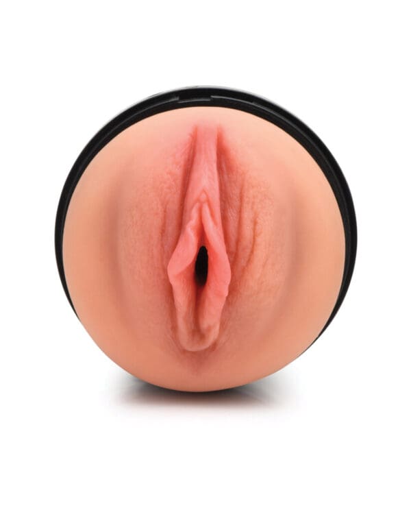 Curve Toys Mistress Vibrating Pussy Masturbator - Tan - Image 4