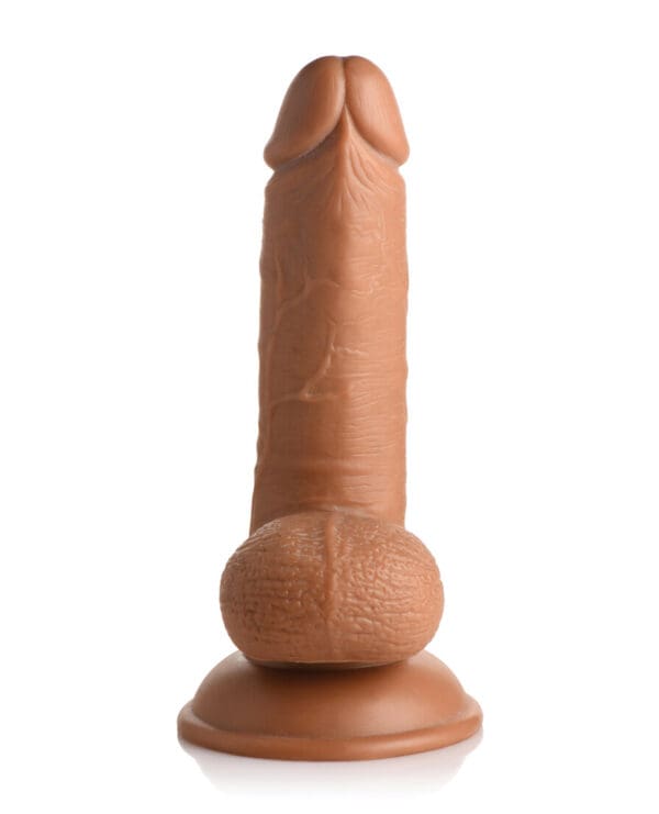 Curve Toys Fantasy Jock Soccer Sam 7" Dildo w/Balls - Dark - Image 3