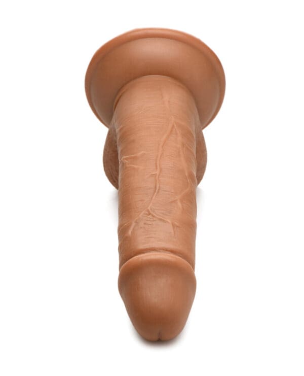 Curve Toys Fantasy Jock Soccer Sam 7" Dildo w/Balls - Dark - Image 4