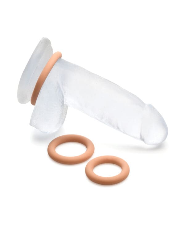 Curve Toys Jock Silicone Cock Ring Set of 3 - Medium - Image 5