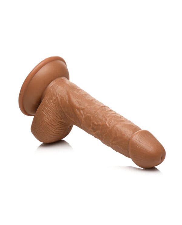 Curve Toys Fantasy Jock Baseball Brian 7" Dildo w/Balls - Tan - Image 4