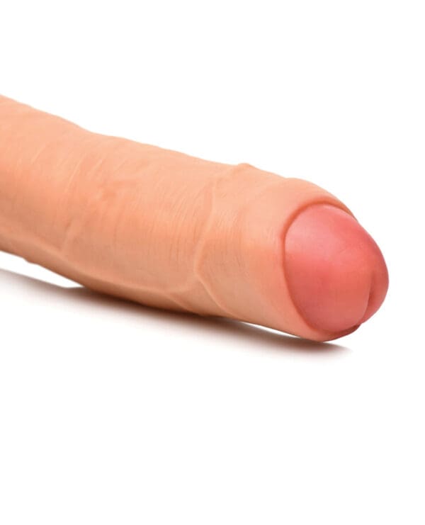 Curve Toys Thinz 7" Uncut Dildo - Light - Image 5