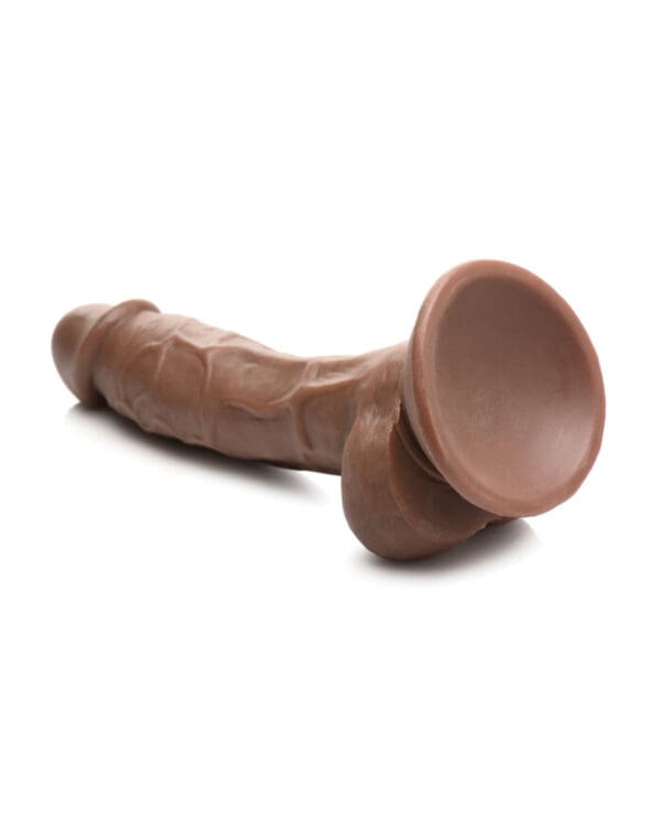 Curve Toys Fantasy Jock Weightlifting Wesley 7" Dildo w/Balls - Dark - Image 5