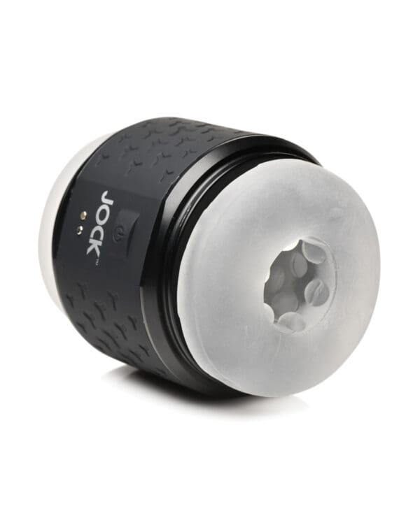 Curve Toys Jock Vibrating Double Stroker - Black - Image 2