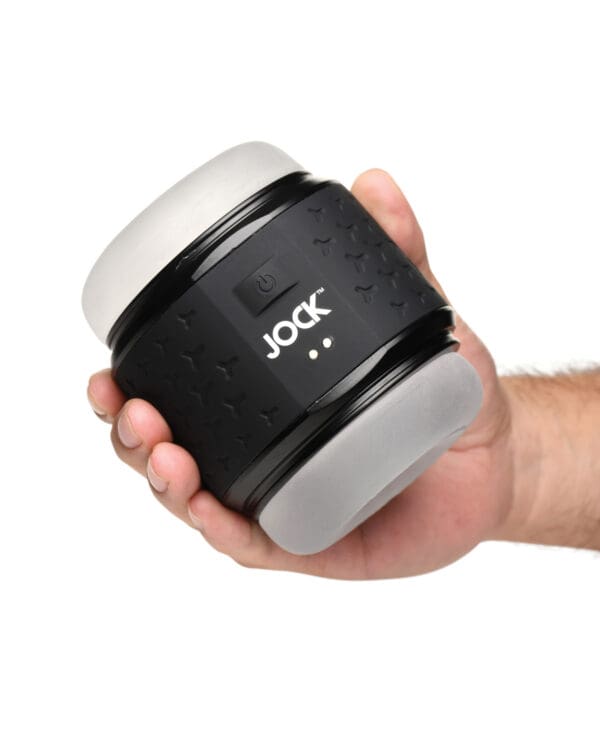 Curve Toys Jock Vibrating Double Stroker - Black - Image 3