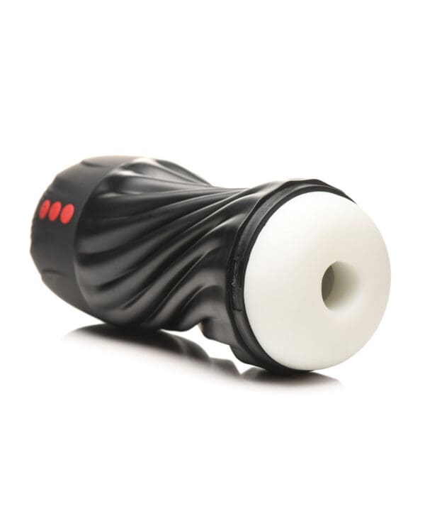 Curve Toys Jock Sucking & Vibrating Masturbator - Black - Image 2