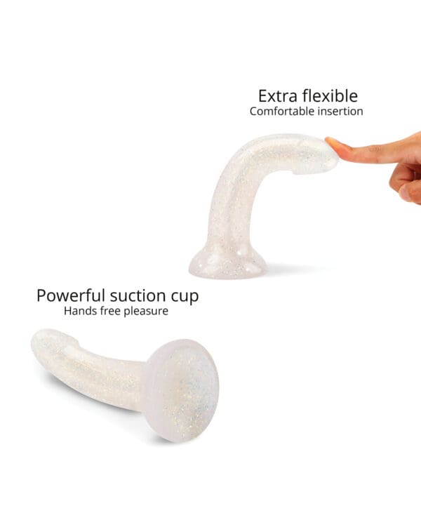 Love to Love Curved Suction Cup 24k Gold Dildolls Extravaganza - Gold - Image 2