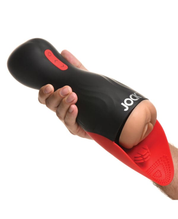 Curve Toys Jock Sucking & Vibrating Pussy Masturbator - Image 5
