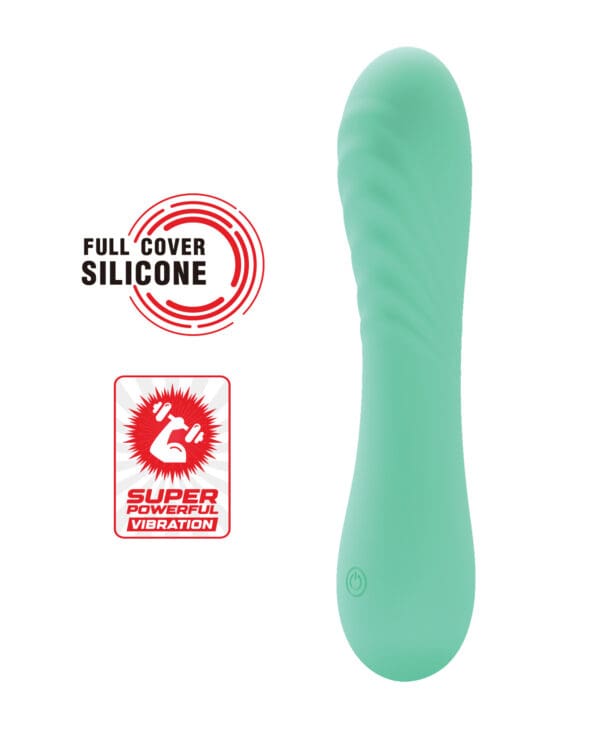Pretty Love Alexisrose Curved Vibrator - Aqua - Image 4